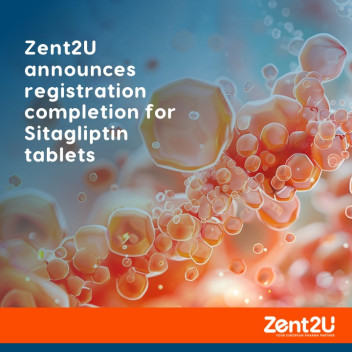 Zent2U announces registration completion for Sitagliptin tablets